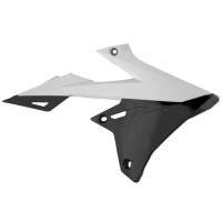 POLISPORT РАДІАТОР SCOOPS RMZ450(18-)/RMZ250(19-) WHITE/BLACK (5)