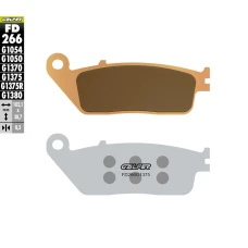 ГАЛЬМІВНІ КОЛОДКИ ДИСКОВІ GALFER МЕТАЛОКЕРАМІЧНІ (SINTERED) KH226 / KH142 (ЗОЛОТИЙ) FD266G1375