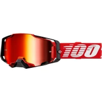 100 % ОКУЛЯРИ МОДЕЛЬ ARMEGA RED - MIRROR RED LENS - КОЛІР CZERWONY/CZARNY/BIALY СТІКЛО ЧЕРВОНА ЗЕРКАЛО