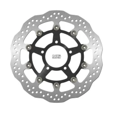 NG ДИСК ТОРМОЗНИЙ ПЕРІД TRIUMPH DAYTONA 955 '02-06, SPRINT 1050 '05-14 (320X78X4,5MM) (5X10,5MM) WAVE PLYWAJACA (МАТЕРІАЛ АЛЮМІНІЙ)