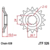JT ЗІРОЧКА ПЕРІД 527M 15 KAWASAKI GPZ 1000 A1-A3 '86-89' (527M15JT) (LANC. 630) - зображення 1