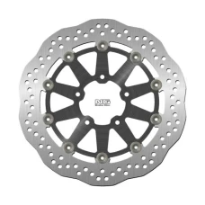NG ДИСК ТОРМОЗНИЙ ПЕРІД SUZUKI GSXR 600/750/1000 '03-05, VL800 '14-15 (300X69X5MM) (5X10,5MM) WAVE PLYWAJACA (МАТЕРІАЛ АЛЮМІНІЙ)