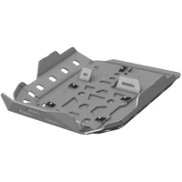 CROSSPRO (2024) ЗАХИСТ ДВИГУНА АЛЮМІНІЙ (KOMPATYBILNA Z РОЗ'ЄМ ЦЕНТРАЛЬНА МОТОЦИКЛА) BMW R1300 GS '23-'24 КОЛІР СРІБНИЙ