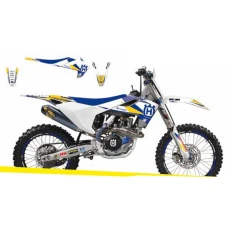 BLACKBIRD КОМПЛЕКТ НАЛІПОК (OKLEIN) HUSQVARNA TE/TC (00) DREAM 3 (16) КОЛІР NIEBIESKI/ZOLTY/BIALY - ПРОДАЖА