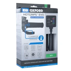 OXFORD ПЕРЕМИКАЧІ С ПІДІГРІВОМ DO QUADA EVO ATV Z PANELEM STERUJACYM, TERMOSTATEM I Z GRZANYM KCIUKIEM DO КЕРМА 22MM ДОВЖИНА 120-130MM (EL)