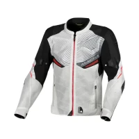 MACNA (НОВИНКА 2023) КУРТКА FOXTER MOTORCYCLE JACKET LIGHT GREY/BLACK КОЛІР JASNY СІРИЙ/ЧОРНИЙ РОЗМІР L