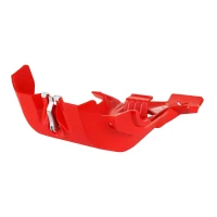 POLISPORT ЗАХИСТ ДВИГУНА FORTRESS SKID PLATE KTM SX-F 250/350 '16-'22; EXC-F 250/350 '17-'22; SX-F 450 '19-'22; HUSQVARNA FC 250/350 '17-'22; FE 250/350 '17-'22; FE 450 '20-'22; GAS GAS MC-F 250 '21-'22; EC-F 250/350 '21-'22 КОЛІР ЧЕРВОНИЙ