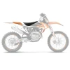 BLACKBIRD ПОКРИВКА\/ПОКРИВКА NA СИДІННЯ KTM SX\/SXF '19-'22, EXC '20-'22 DREAM, 4 КОЛІР CZARNY\/POMARANCZOWY\/BIALY - зображення 2