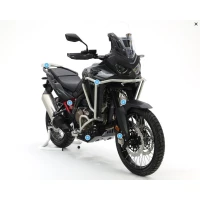 CROSSPRO НОВИНКА GMOLE АЛЮМІНІЄВІ КРИШКИ ДВИГУНА I РАДІАТОРІВ HONDA CRF 1100L '24- КОЛІР ЧОРНИЙ МАТОВА