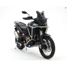 CROSSPRO НОВИНКА GMOLE АЛЮМІНІЄВІ КРИШКИ ДВИГУНА I РАДІАТОРІВ HONDA CRF 1100L '24- КОЛІР ЧОРНИЙ МАТОВА