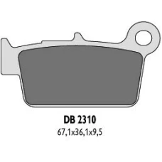 DELTA BRAKING КОЛОДКИ ДИСКОВІ ТОРМОЗНІ KH367 ЗАД KXF/RMZ/YZ/YZF - ZASTEPUJA DB2310MX-D І DB2310QD-D