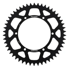 SUPERSPROX ЗІРОЧКА ЗАД АЛЮМІНІЙ 7075-T6 (ERGAL) 489 50 KAWASAKI KX/KXF 84-18 (JTR460.50) КОЛІР ЧОРНИЙ