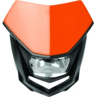 POLISPORT HALO HEADLIGHT ПОМАРАНЧЕВИЙ КОЛІР (1)