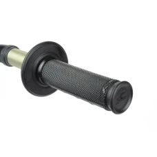 RENTHAL GRIPS ULTRA-TACKY™ HALF WAFFLE DUAL COMP -BK