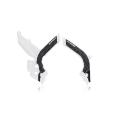 ACERBIS НОВИЙ ТОВАР 2024/02 КРИШКИ РАМИ X-GRIP KTM EXC XC 20-21 BIALO-CZARNE - 0024009.237