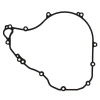 WINDEROSA (VERTEX) ПРОКЛАДКА КРИШКИ КОМПЛЕКТА СЦЕПЛЕННЯ KTM SXF SX-F 250 16-19, SX-F 350 16-19, HUSQVARNA FC 250 16-19, FC 350 16-19, FX 350 17-19, (ВНУТРІШНЯ) - зображення 1