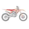 BLACKBIRD ЧОХОЛ \/ ОБШИВКА NA СИДІННЯ HONDA CRF 250R '22-'23, CRF 450R '21-'23 REPLICA TEAM HRC 24 HONDA КОЛІР ЧЕРВОНИЙ - зображення 2