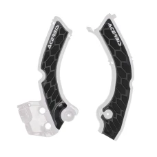 ACERBIS КРИШКИ РАМИ X-GRIP TRIUMPH TF 250 X/E 24-26, TF 450 X/E/RC 25-26  КОЛІР БІЛИЙ / ЧОРНИЙ