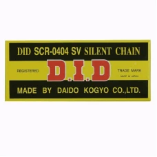 DID SCR0404SV-100 ЛАНЦЮГ ГРМ (100-OGNIW) ZAKUTY (ZAMKNIETY)