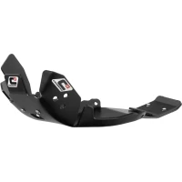 CROSSPRO НОВИНКА ЗАХИСТ ДВИГУНА I СТІЙКИ ВАЖЕЛЯ (PRO-LINK) Z TWORZYWA DTC HARD ENDURO ПІДХОДИТЬ DO: HUSQVARNA TE 250/300 '24- КОЛІР ЧОРНИЙ