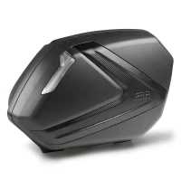 GIVI V37 TECH ПАРА OF ЧОРНИЙ SIDECASES WITH SMOKED REFLECTORS І КАРБОНОВОГО ПОДИВИСЬ