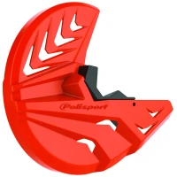 POLISPORT DISK W/BOTTO ВИЛКА PROT SX/-F(07-14)EXC/-F(07-15)TE/FE(14-15) ПОМАРАНЧЕВИЙ КОЛІР KT