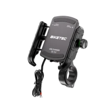 BIKETEC PRO КРОНШТЕЙН ДЛЯ МОТОЦИКЛА NA ТЕЛЕФОН ЗАРЯДНИЙ ПРИСТРІЙ QC 3.0 USB-A (EL)