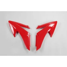 UFO КРИШКИ РАДІАТОРА HONDA CRF 230 '08-14, КОЛІР ЧЕРВОНИЙ