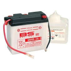 BS АКУМУЛЯТОР 6N4B-2A-3 6V 4AH 102X48X96 OBSLUGOWY - ELEKTROLIT OSOBNO (12) UE2019/1148