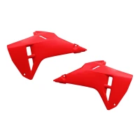 UFO 2024/11 КРИШКИ РАДІАТОРА HONDA CRF 250R / 450R '25 КОЛІР ЧЕРВОНИЙ