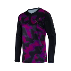 LEATT (НОВИНКА 2024) СОРОЧКА ROWEROWA MTB GRAVITY 3.0 JERSEY PURPLE КОЛІР FIOLETOWY/CZARNY РОЗМІР L