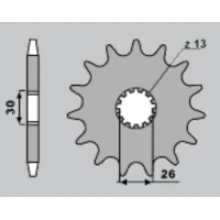 ПЕРЕДНЯ ЗІРКА CHT 2130 17 TRIUMPH (4057-17) (JTF1183.17)