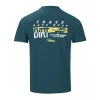 KENNY RACING 2025 СОРОЧКА T-SHIRT МОДЕЛЬ DIRT PETROL КОЛІР NIEBIESKI\/ZOLTY РОЗМІР XXL - зображення 2