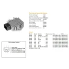 DZE РЕГУЛЯТОР НАПРУГИ HONDA XL650V 01-07, TRX350\/400\/450\/700 (ESR583) (31600-HN5-671) (35A) - зображення 1