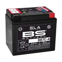 BS АКУМУЛЯТОР BB7C-A (FA) (YB7C-A) 12V 8AH 129X89X114 BEZOBSLUGOWY - ZALANY (80A) (5)