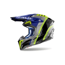 AIROH ШОЛОМ AVIATOR 3 HIMA СИНЯ БЛИСК L