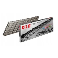 DID ЛАНЦЮГ ПРИВІДНИЙ 520ZVMXBK-108 (108 ЛАНКИ) X-RING (ВІДКРИТИЙ + КРИШКА)