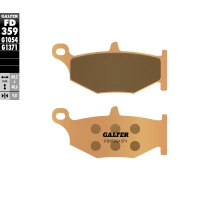 GALFER КОЛОДКИ ДИСКОВІ ТОРМОЗНІ KH419 SPIEK METALICZNY (КОЛІР ЗОЛОТИЙ) STREET ЗАД SUZUKI B-KING, DL 1000/1050, GSXR 600/750/1000/1300