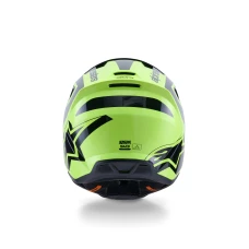 ШОЛОМ SHOT ALPINESTARS S-M3 HEAT FLUO, КОЛІР ЧОРНО/ЖОВТИЙ, РОЗМІР  S