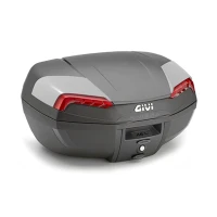 GIVI TOPCASE 46L RIVIERA GREY ЧОХОЛ ЧЕРВОНА REFL.