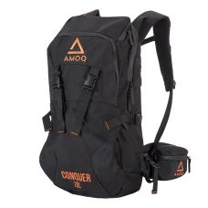 AMOQ CONQUER 25L BACKPACK BLACK/ORANGE