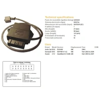 DZE МОДУЛЬ ЗАПАЛУ CDI SUZUKI LTZ 400 '03-'07 (OEM-32900-07G00) MULTIMAPA - ЗАМІНЮЄ 10031-A1