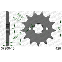 AFAM 2026/04 ШЕСТЕРНЯ ПЕРІД 2223 13 APRILIA 125 RS4 4 11-16 (JTF712.13) (LANC. 428)