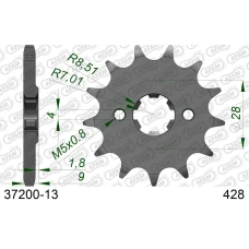 AFAM 2026/04 ШЕСТЕРНЯ ПЕРІД 2223 13 APRILIA 125 RS4 4 11-16 (JTF712.13) (LANC. 428)