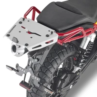 KAPPA СТЕЛАЖ БАГАЖНИКА ЦЕНТРАЛЬНОГО MOTO GUZZI V85 TT (2019) АЛЮМІНІЙ MONOKEY