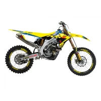 BLACKBIRD КОМПЛЕКТ НАЛІПОК (OKLEIN) SUZUKI RMZ 250 '19-'25, RMZ 450 '18-'25 DREAM 5 КОЛІР ЖОВТИЙ СИНІЙ
