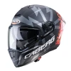 CABERG ШОЛОМ INTEGRALNY МОДЕЛЬ DRIFT EVO STORM MATT BLACK\/RED FLUO\/ORANGE FLUO КОЛІР ЧОРНИЙ МАТОВА ЧЕРВОНИЙ FLUO\/POMARANCZOWY FLUO РОЗМІР S - зображення 1