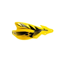 RACETECH КРИШКИ RAK (РУЧКА) RAPTOR КОЛІР ЖОВТИЙ (Z КРІПЛЕННЯМИ NA КЕРМА 22,2MM I 28,6MM)