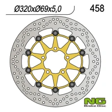 NG ДИСК ТОРМОЗНИЙ ПЕРІД SUZUKI GSXR600/750 '97-'03, GSXR1000 '00-'04, TL1000, GSXR1300 HAYABUSA '99-07 (320X69X5) PLYWAJACA