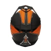 AMOQ METEOR V2 ШОЛОМ AXIS BLACK\/ORANGE M - зображення 4